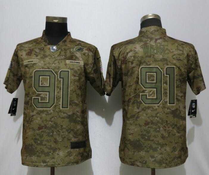 Women Nike Dolphins 91 Cameron Wake Camo Salute To Service Limited Jersey,We sell and wholesale Women Nike Dolphins 91 Cameron Wake Camo Salute To Service Limited Jersey on line form chian!